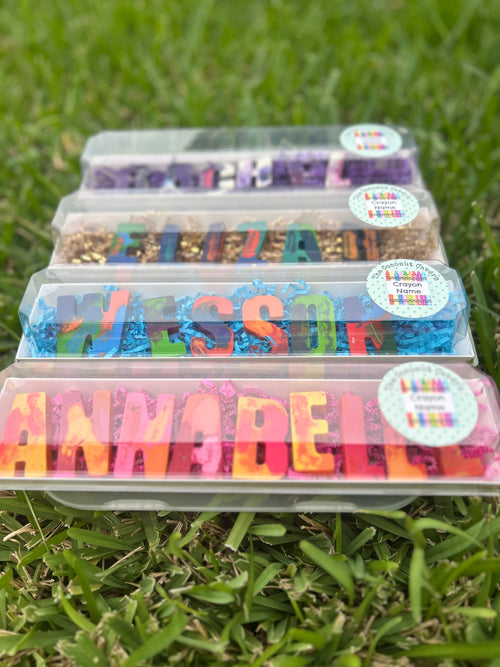 Custom Crayon Name Sets