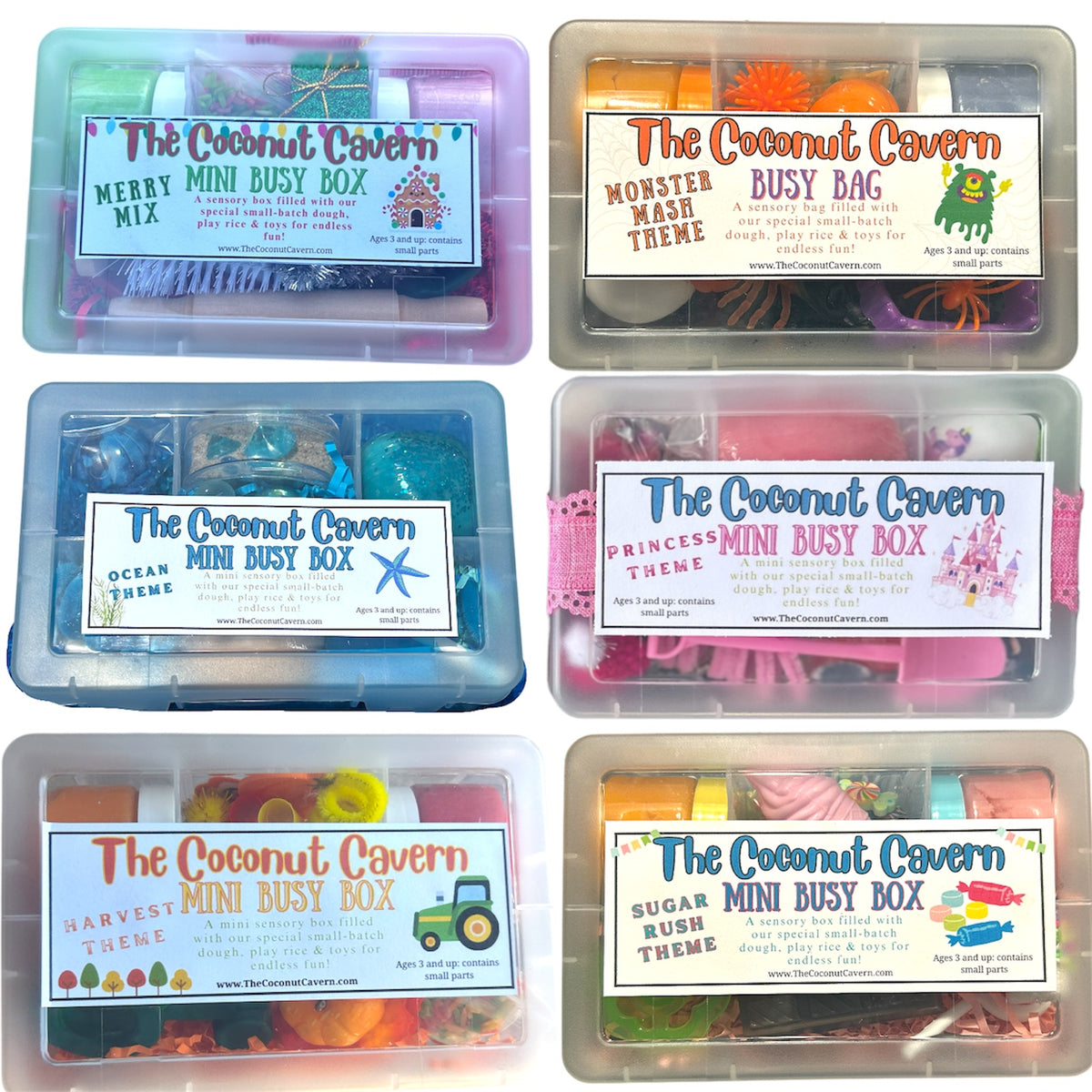 Sensory Mini Busy Box